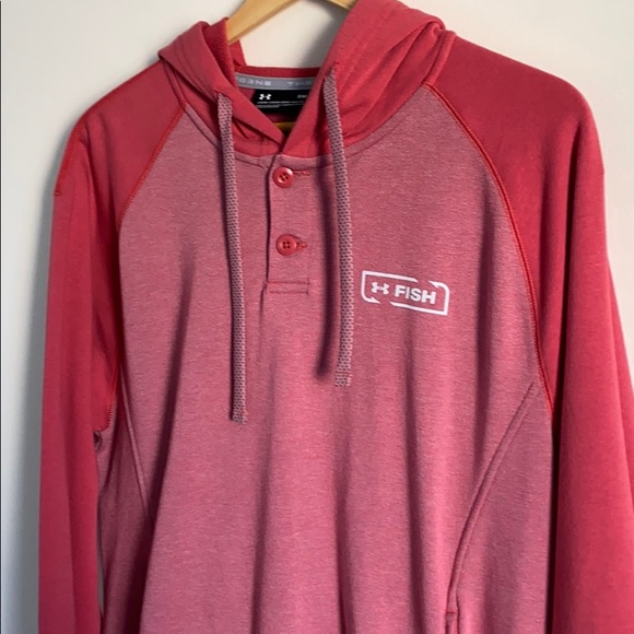 NEW UNDER ARMOUR FISH SWEATER - Picture 5 of 5